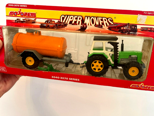 Tracteur Miniature Majorette à L'échelle 1/43 - Occasion - Pour Collection Ou Jouet