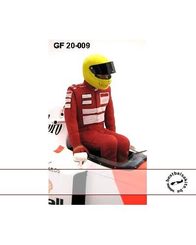 1/20 SENNA MP4/X MP4/6 DRIVER PUSHING OUT TAMIYA FUJIMI - Picture 1 of 1