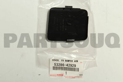 5328642929 Genuine Toyota COVER, FRONT BUMPER ARM HOLE, LH 53286 