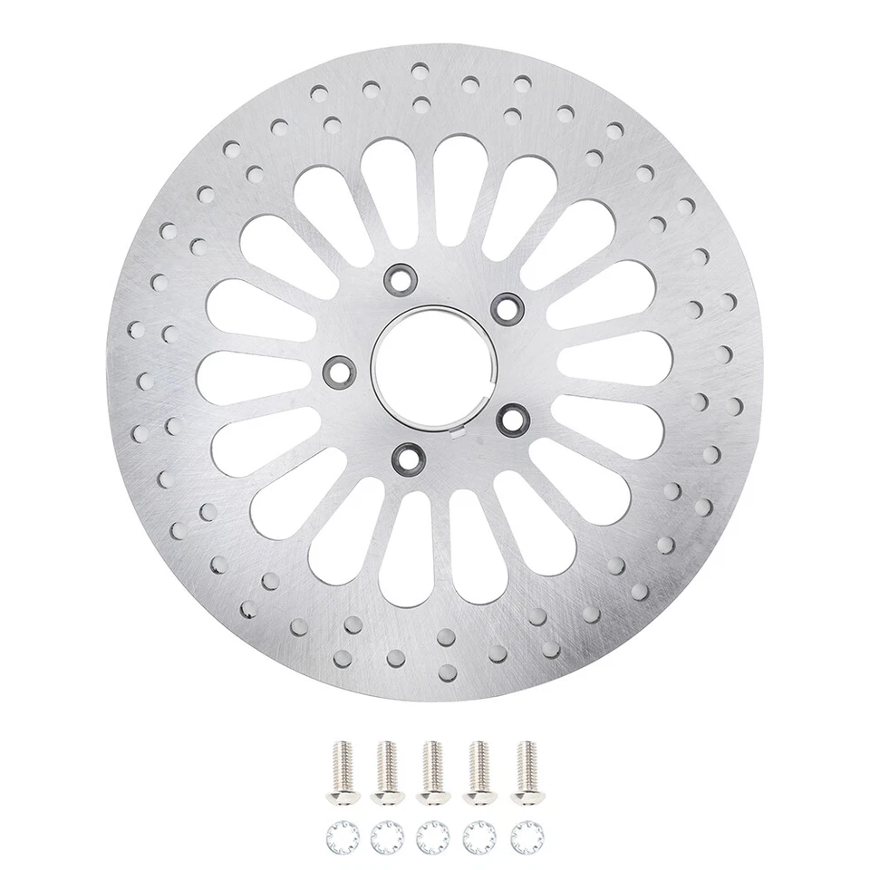 11.5" Front Brake Rotor for Harley Touring Electra Glide Heritage Softail Dyna Foto 3 de 4