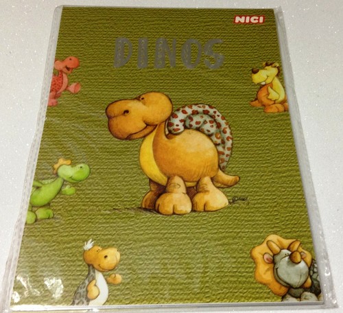 NICI WILD FRIENDS DINOS MAX & MILLY BLOCCO NOTES BLOCK VARIE MISURE - Bild 20 von 29