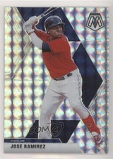 2020 Panini Chronicles Mosaic Mosaic Prizm Jose Ramirez #76 4z8
