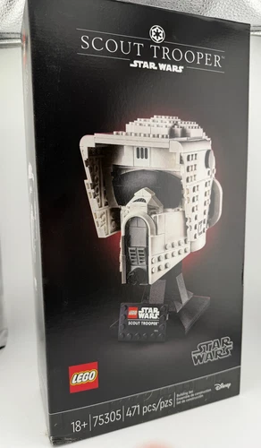 LEGO Star Wars 75305 Scout Trooper Helmet RETIRED Sealed New 471 pcs Display Set