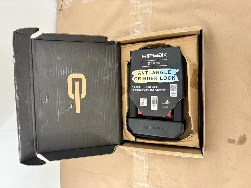 Hiplok Anti-Angle Grinder D1000 U-Lock Bike Lock - Image 2 of 3