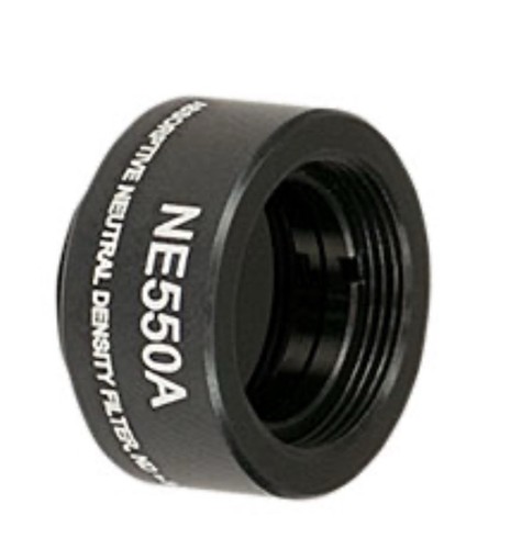 NE550A - Ø1/2" Absorptive ND Filter, SM05-Threaded Mount, Optical Density: 5.0 - Picture 2 of 2