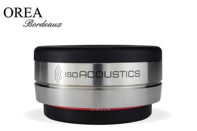 IsoAcoustics Orea Bordeaux Isolator - Schwingungsdämpfer für Audio Geräte