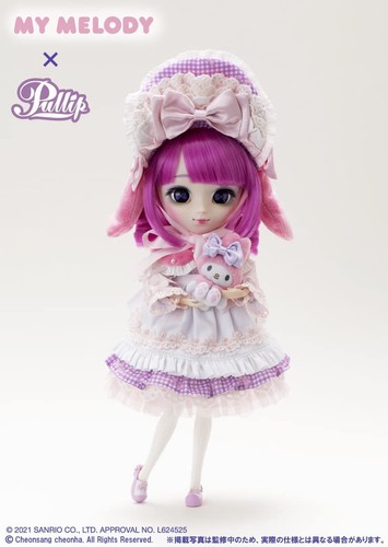 Groove Pullip P-263 My Melody lilac Movable Figure Different colors New Japan - Picture 3 of 9