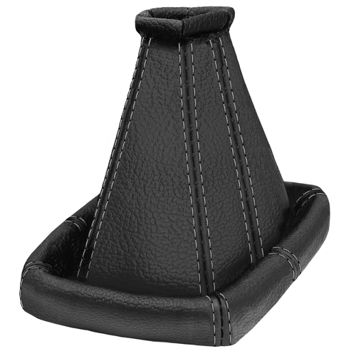 Schaltsack Schaltmanschette für Ford Mondeo MK3 2000-2003 Leder Schwarz Grau - 第 3/6 張圖片