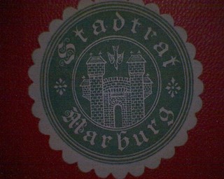 Siegelmarke Stadtrat Marburg