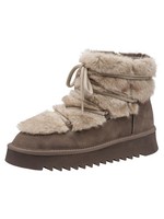 Damen Stiefel Leder Beige Tamaris GrößE 41, Winterstiefel, Schuhe