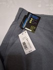 Men's Roundtree Yorke Performance Pants Men 42 x 32 Gray Straight Fit Flat Front — photo 3
