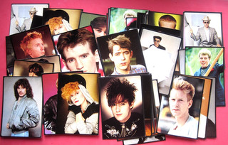 SMASH HITS 84 PANINI 1984 BUNDLE OF 45 STICKERS VG