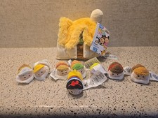 Disney Parks Tsum Tsum SNOW WHITE THE SEVEN DWARFS Cottage Plush Toy Set NEW