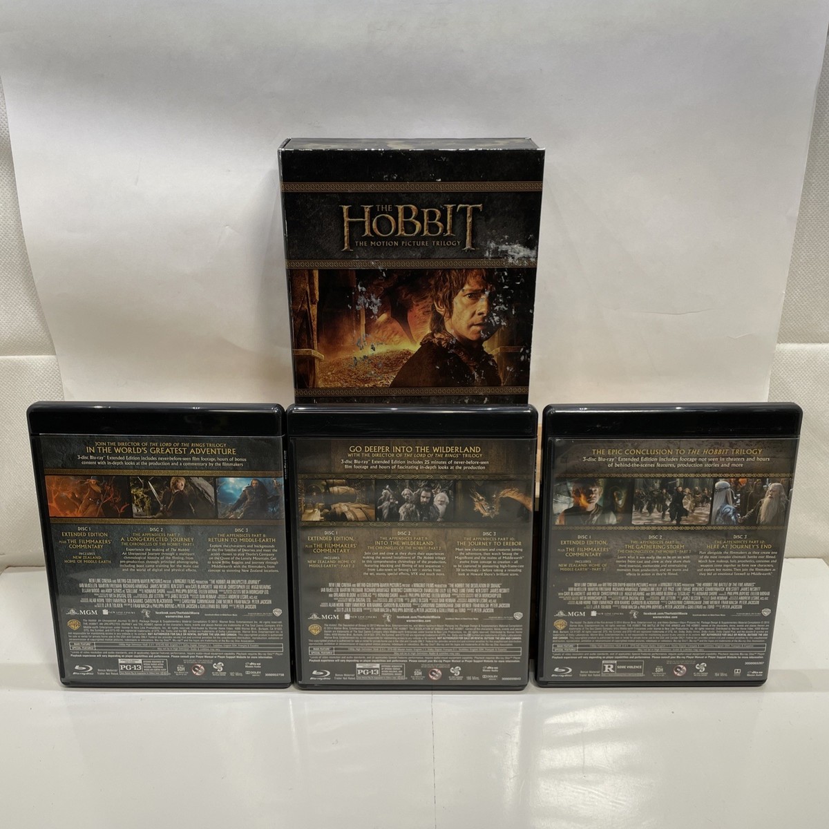 The Hobbit: the Motion Picture Trilogy - Extended Edition - (9-Blu