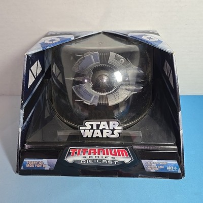 Trade Federation Droid Fighter STAR WARS Titanium Series Die Cast 7'' Ultra D1
