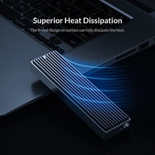 ORICO M2PV-C3 M.2 NVME SSD Enclosure Adapter USB 3.1 Type Solid State Drive Case