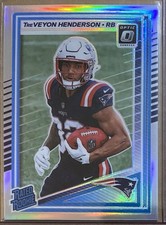 Treveyon Henderson 2025 Panini Donruss Optic Rated Rookie #248 Silver Prizm (RC)