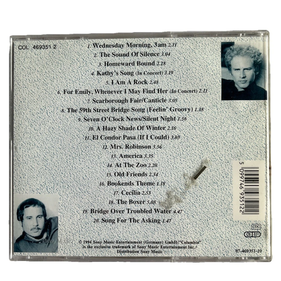 The Definitive Simon and Garfunkel | CD Album 1994 - Bild 2 von 3