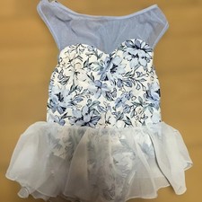 Chacott stkids Blue Leotard P Size 95-110 Dance Cute, Slight Damage