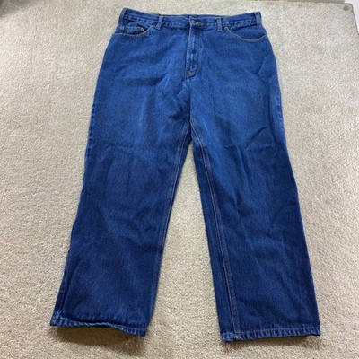 Blue Ridge Jeans Mens 38x30 Blue Straight Leg 100% Cotton Denim Pants