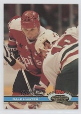 1991-92 Topps Stadium Club Dale Hunter #164 4ic