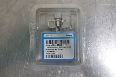 Agilent Technologies G3440-81013 Collared Column Nut, Self-Tightening MSD