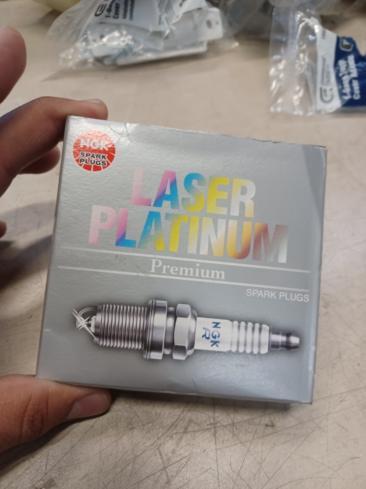 Set of 4 Laser Platinum Spark Plugs Gap 0.044 PLZFR6A-11S 5987