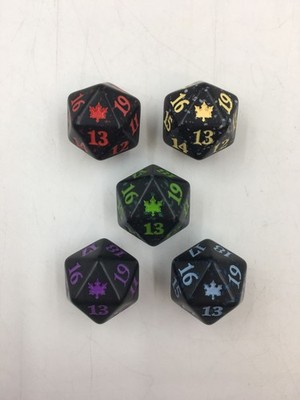 Magic The Gathering Spindown Set - Bloomburrow Spindown D20s - All 5 Colors