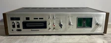 Serviced Panasonic Quad 8 Track Player Recorder RS-855 Multi Voltage (See Video)