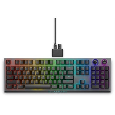 Alienware AW920K Tastatur Gaming USB + RF Wireless + Bluetooth Grau
