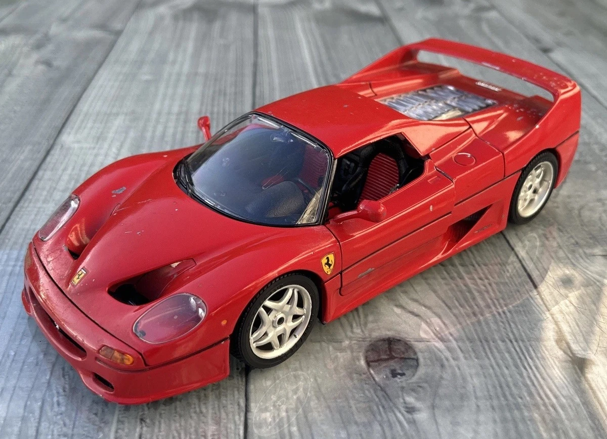 Bburago Gold Ferrari 1:18 Scale Diecast Cars, Trucks & Vans for