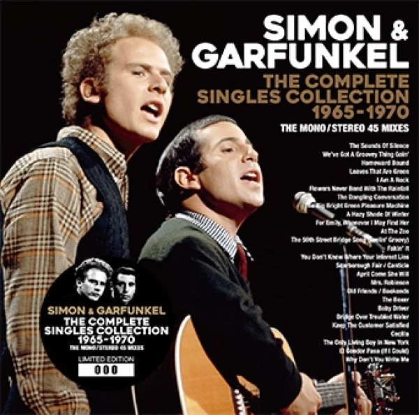 SIMON & GARFUNKEL - THE COMPLETE SINGLES COLLECTION 1965-1970 THE MONO/STEREO 45