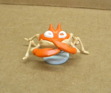 Vintage 1999 Tomy CGTSJ Krabby Pokémon Figurine Action Toy Figure Nintendo China
