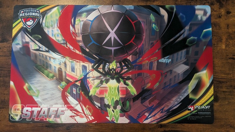 Pokemon TCG Playmat Mega Zygarde STAFF Exclusive Regional Championships