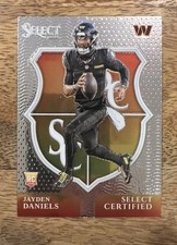 2024 Panini Select - Select Certified Rookies Jayden Daniels #2 (RC)