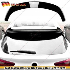 Heckspoiler Schwarz Glänz Spoiler Für Alfa Romeo Stelvio 2017+