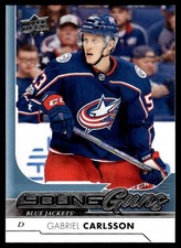2017-18 Upper Deck Young Guns Gabriel Carlsson Rookie Columbus Blue Jackets #215