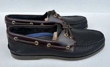Sperry Top-Sider Men's Original 2 Eye Black/Amaretto Boat 10.5 (M)
