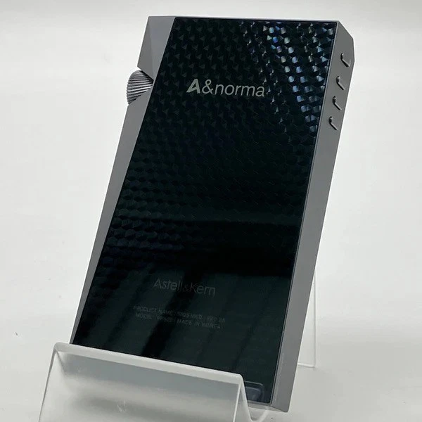 Reproductor de audio portátil Astell & Kern A&Norma SR25 MKII ónix negro funcionando Japón Foto 2 de 4