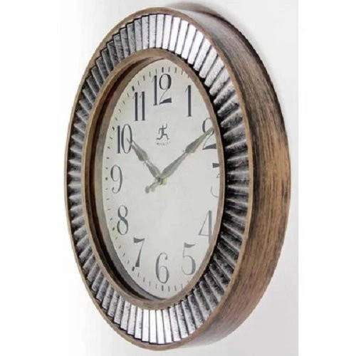 Reloj de Pared Rústico Moderno Granja Campo Cocina Cabaña Plástico Steampunk 16" Foto 4 de 4