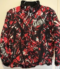 Castle X Snowmobile Racewear YXL Red Black White Racing Jacket Snowboard