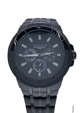 Reloj Pulsera Armitron 20-5144-BK Analógico Negro Excelente JAPÓN
