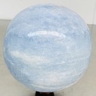 4000G Natural Blue Celestite Crystal Sphere Ball Healing Madagascar — photo 7