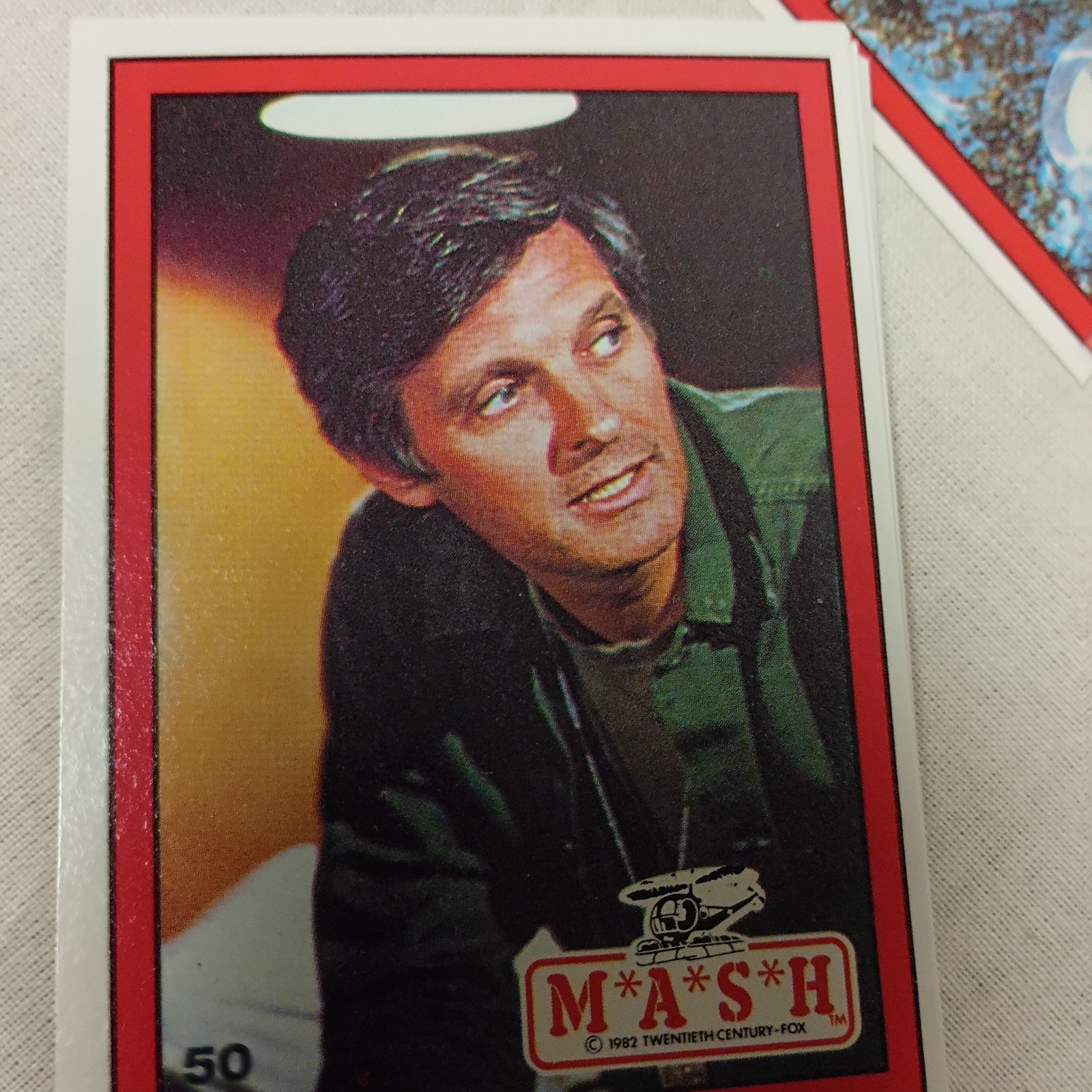 Mash 1982 Card Set 66 / Mash 4077 Th  Iv Bottle By Hawkeye Distilling Co. Lot