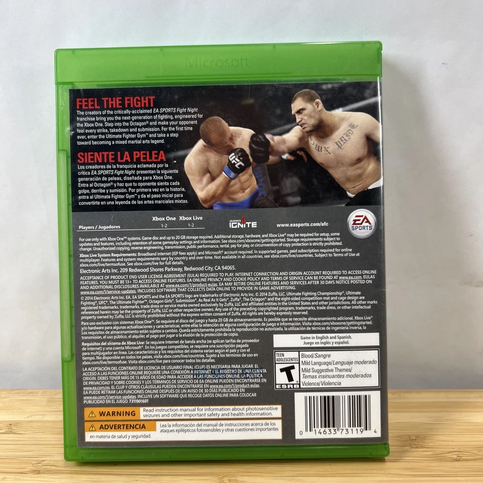 UFC - Microsoft Xbox One - CIB Complete - Tested! - Image 4 of 4