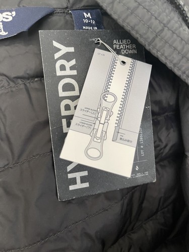 Lands' End Women's Ultralight Packable Long Down Coat Size Medium New w/ Tags - Picture 8 of 10