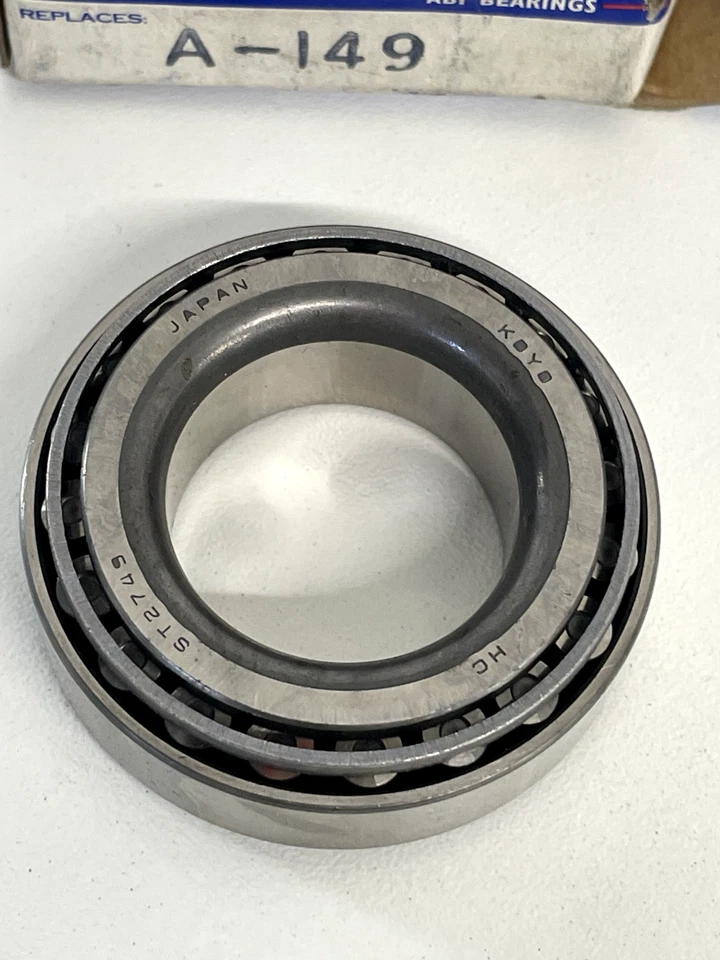 Juego de cojinetes de rueda y carreras marca A149 ABI xref. Nacional # A-149 Foto 4 de 4