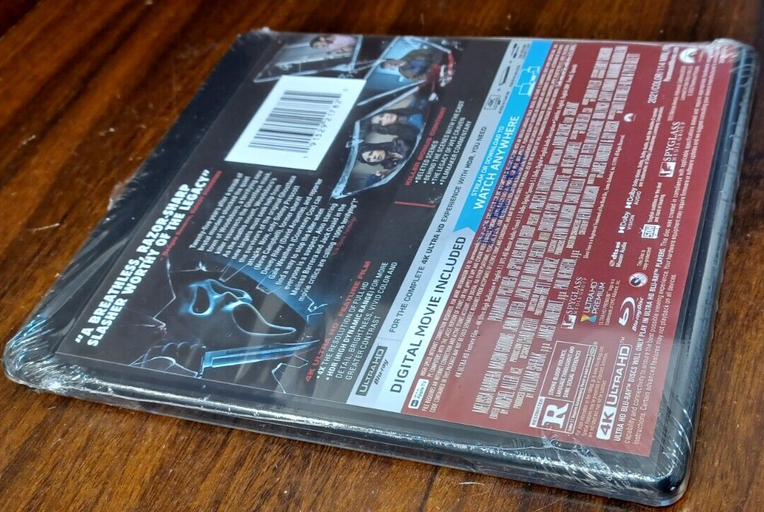 SCREAM【CD＋DVD】 Scream 5 (4KUHD Disc)-NEW (Sealed)-Free Shipping with