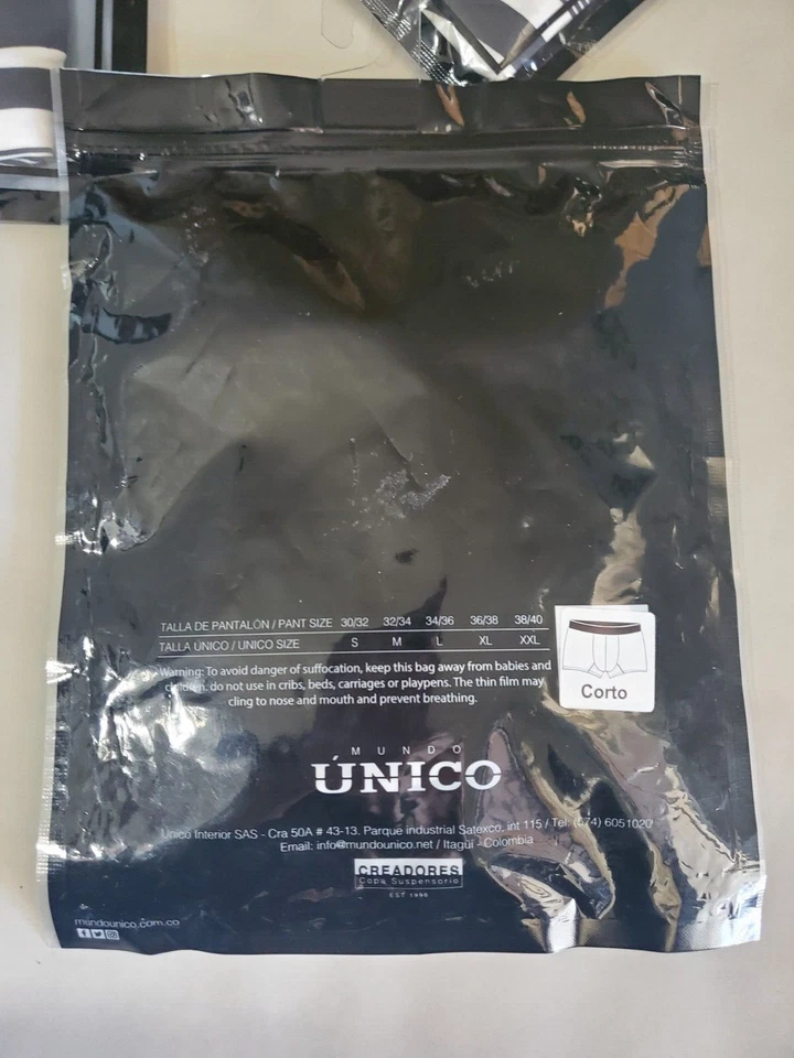 Unico XL Short Underware Lot of 7 - New (@1) - Image 4 of 4