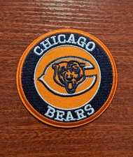 Chicago Bears Patch 3" NFL Football Sports Windy City Embroidered Iron On Patch